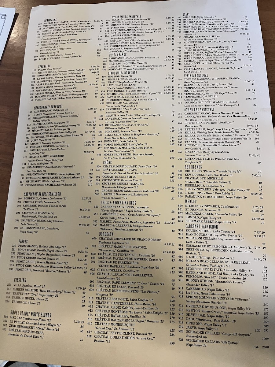 Print Works Bistro Menu - Image 5